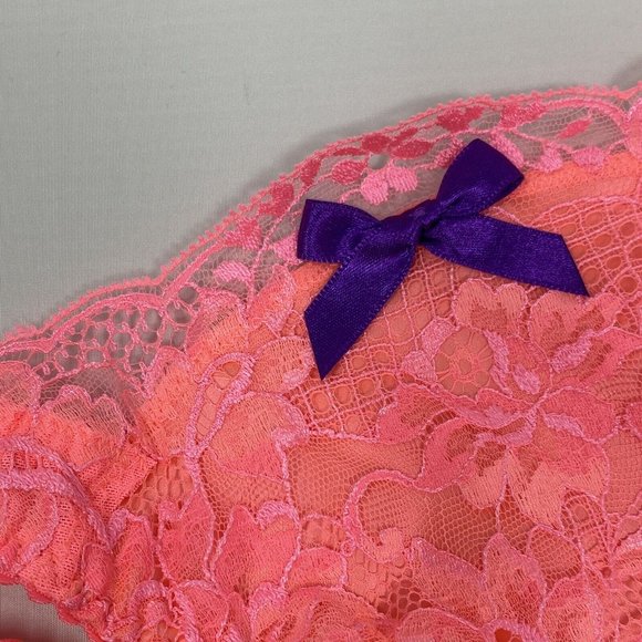 Agent Provocateur Pammie Pink Brief AP4 Large NWT - Picture 13 of 16